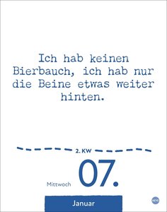 Dumme Sprüche für jeden Anlass Tagesabreißkalender 2026