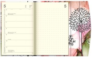Flower Fantasy 2025 - Diary - Buchkalender - Taschenkalender - 10x15
