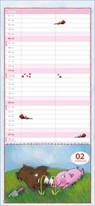 Rosalie & Trüffel Planer für zwei Kalender 2022