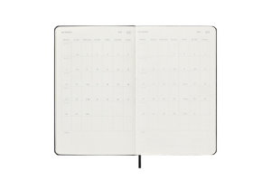 Moleskine Smart Kalender 2023, für das Smart Writing Set 12 Monate Wochen Notizkalender, Large/A5,  Schwarz