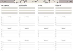 Buchkalender Create & Plan Blüten 2024
