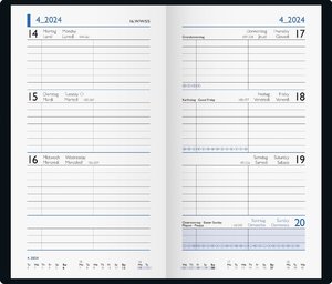 Wochenkalender, Taschenkalender, 2024, Sunset, Modell 756, Grafik-Einband