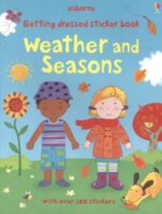 Getting dressed sticker book - Weather and seasons