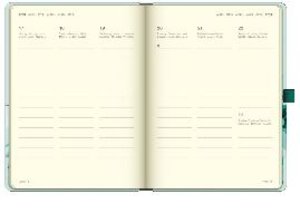 Pastel Mint 2023 - Diary - Buchkalender - Taschenkalender - 16x22