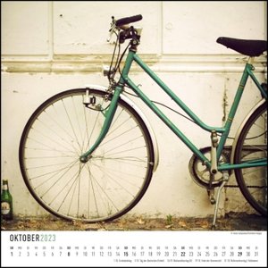Drahtesel 2023 – Fahrrad-Fotografie – Wandkalender mit Spiralbindung – DUMONT Quadratformat 24 x 24 cm