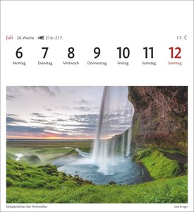 Island Sehnsuchtskalender 2026
