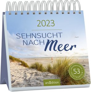 Postkartenkalender Sehnsucht nach Meer 2023