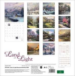 Thomas Kinkade: Land of Light Broschurkalender 2026