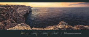 GEO Panorama: Meeresweiten 2024 - Panorama-Kalender - Wand-Kalender - Groß-Format - 120x50