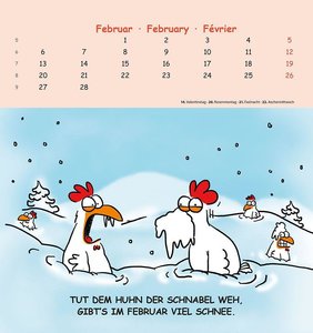 Bauernregeln 2023 - Postkarten-Kalender - Kalender-mit-Postkarten - zum-raustrennen - 16x17