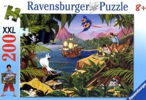 Ravensburger 12637 - Schatzsuche, 200 Teile XXL Puzzle