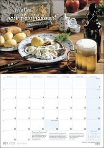 Küstenküche Kalender 2022