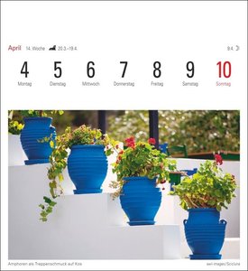 Griechische Inseln Kalender 2022