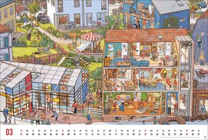 Göbel & Knorr Wimmelbilder Edition Kalender 2026