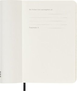 Moleskine 12 Monate Wochen Notizkalender Deutsch 2025, Pocket/A6