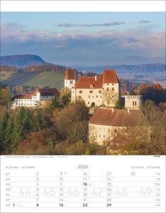 Österreich Kalender 2026