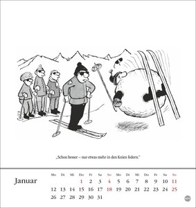 Loriot Postkartenkalender 2026
