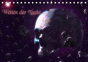 Welten der Nacht - Gothic und Dark ArtAT-Version  (Tischkalender 2023 DIN A5 quer)