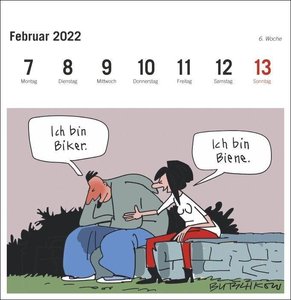 Butschkow: Fahrrad unser Premium-Postkartenkalender 2022