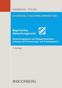 Simmerding, F: Bayerisches Abmarkungsrecht