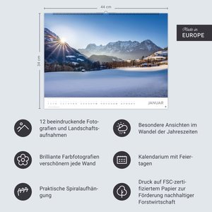 Schönes Deutschland Posterkalender 2026