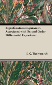 Elgenfunction Expansions Associated with Second Order Differential Equations