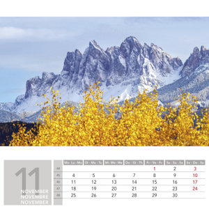 Dolomiten Postkartenkalender 2024