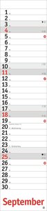 Planer long, rot Kalender 2022