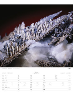 Mineralien Kalender 2024