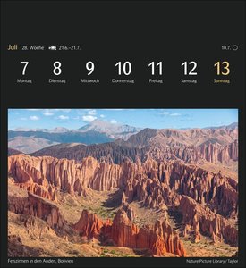 Magic Nature Postkartenkalender Kalender 2025 - Kalender mit 53 Postkarten