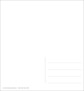 Farben der Natur Postkartenkalender 2025 - Wochenkalender mit 53 Postkarten