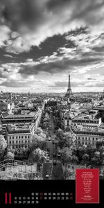 Paris, je t´aime - Literatur-Kalender 2024