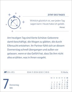 Schütze Sternzeichenkalender 2026