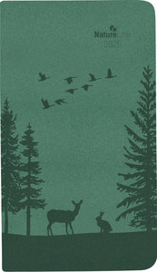 Taschenkalender Nature Line Forest 2025 - Taschen-Kalender 9x15,6 cm - 1 Woche 2 Seiten - 128 Seiten - Umwelt-Kalender - mit Hardcover - Alpha Edition