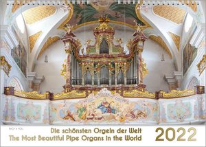 Bach jr. , P: Orgelkalender, ein Musik-Kalender 2022, DIN A3