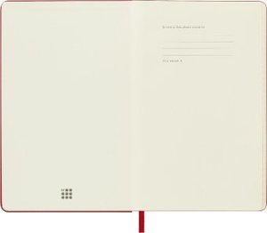 Moleskine 12 Monate Wochen Notizkalender 2024, Pocket/A6, Scharlachrot