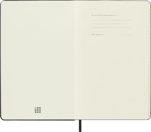 Moleskine 12 Monate Wochenkalender 2024, Large/A5, Schwarz