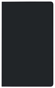 Taschenkalender Saturn Leporello PVC schwarz 2023