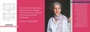 Der literarische Tischplaner  2026 - Wochenkalender mit Zitaten und Biografien ausgewählter Autorinnen und Autoren