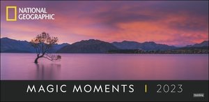 Magic Moments Panorama National Geographic Kalender 2023. Großer Foto-Wandkalender XXL Landschaften-Kalender 2023 mit atemberaubenden Fotos. 68x33 cm Querformat.