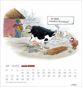 Local Heroes Postkartenkalender 2026
