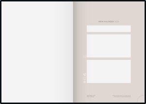 Wochenkalender, Buchkalender, 2024, Good Things, Grafik-Einband, türkis
