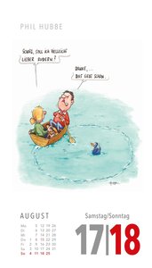Fiese Bilder Cartoons für jeden Tag 2024: Tageskalender