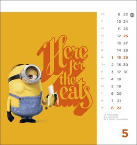 Minions Postkartenkalender 2022