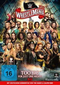 WWE: WRESTLEMANIA 36, 3 DVD