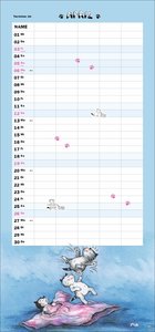 Jacob Familienplaner für Katzenliebhaber 2026