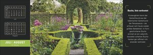 Die Welt der Gärten Premium-Tischplaner 2023. Tisch-Kalender mit 53 faszinierenden Fotos von Gärten auf der ganzen Welt. Dekorativer Tisch-Kalender.