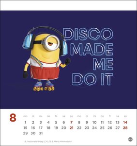 Minions Postkartenkalender 2022