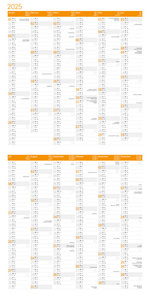Bagger Kalender 2025 - 30x30