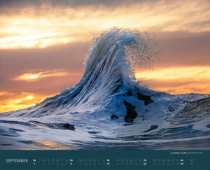 Wellen Kalender 2024: Meeres- und Wasser-Fotografie XXL Premium Kalender